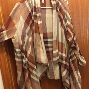 Plaid cover up